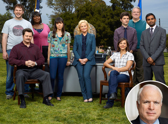 Parks and Recreation, John McCain Parks and Recreation, John McCain